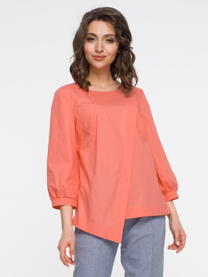 Блуза 154/1, лососевый