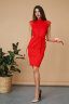 Платье 304 красный
