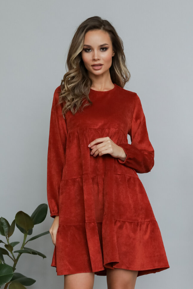 Платье 433, медный