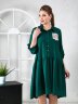 Платье 062/2, зеленое