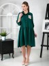 Платье 062/2, зеленое