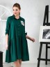 Платье 062/2, зеленое