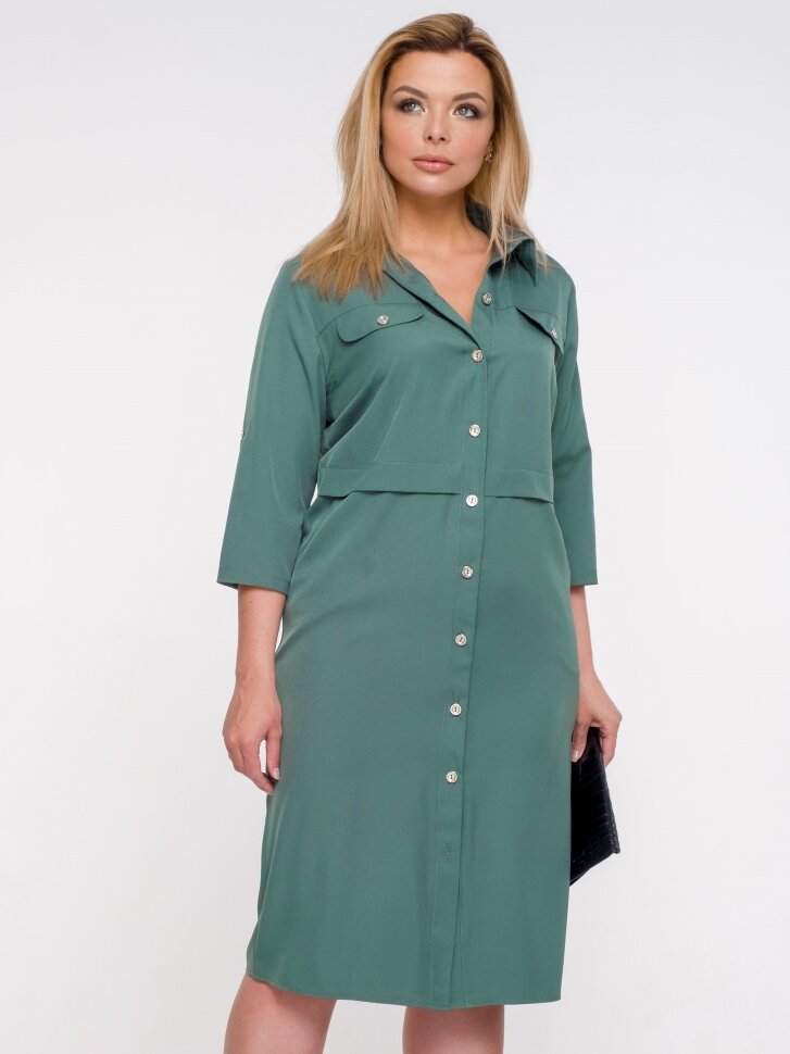 Платье 166, фисташка