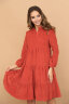Платье 452/2, терракотовый