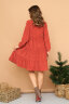 Платье 452/2, терракотовый