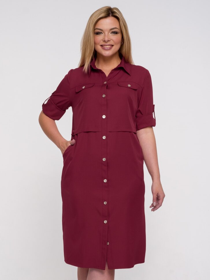 Платье 166/1, винный