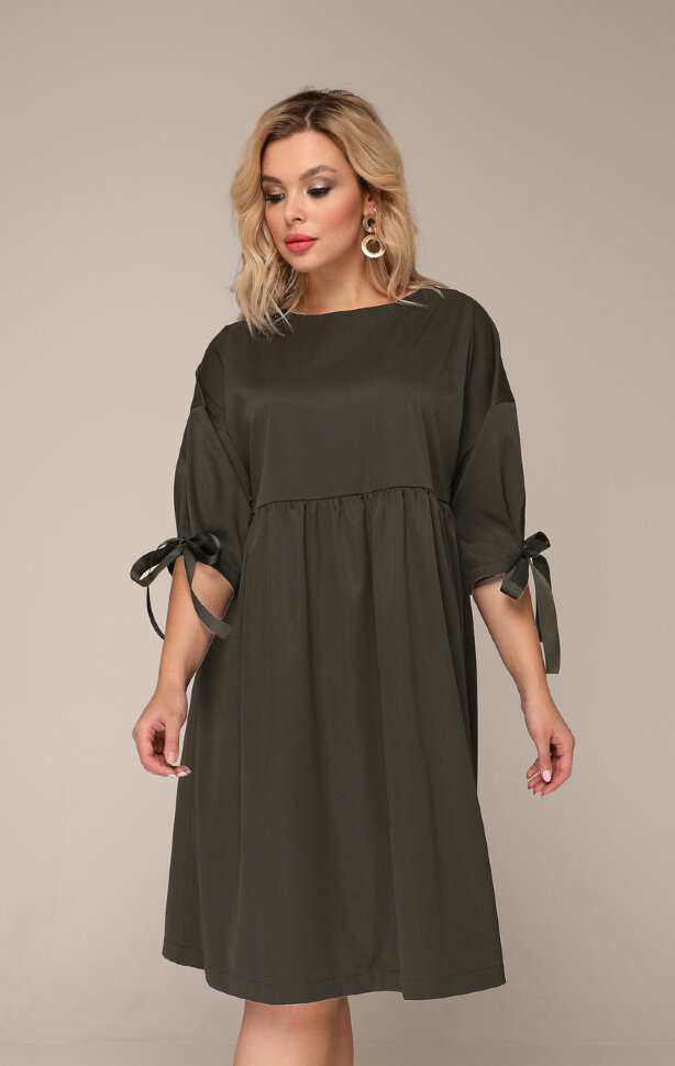 Платье 306/1-УЦ графит