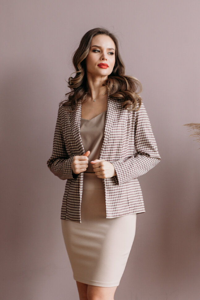 Юбка 472/2, кремовый