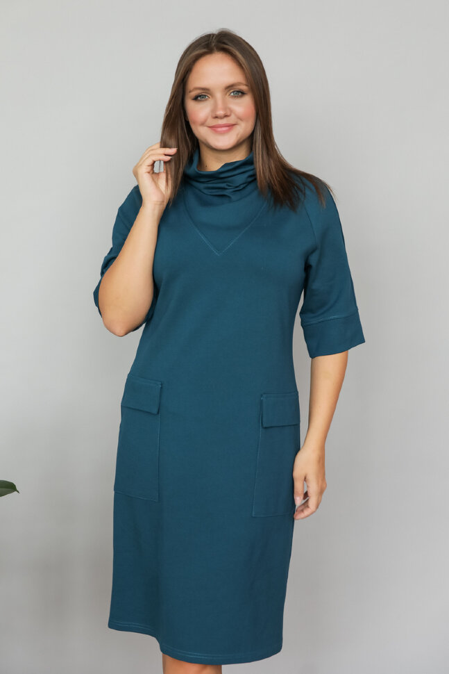 Платье 310/1 морская волна