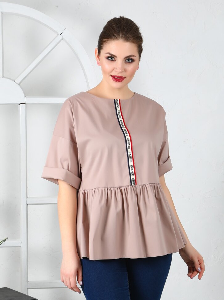 Туника 127/1, крем брюле