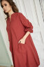 Платье 054/9, терракотовый