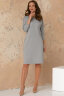 Платье 026/7 серый/меланж