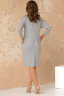 Платье 026/7 серый/меланж