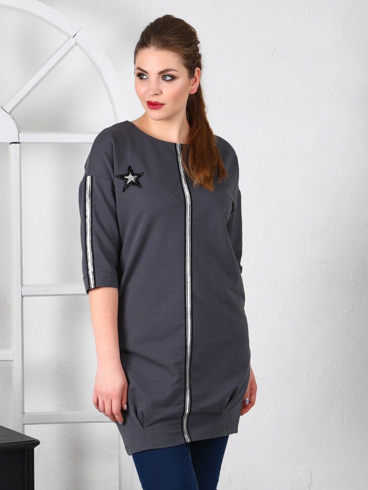 Платье 115, графитовый