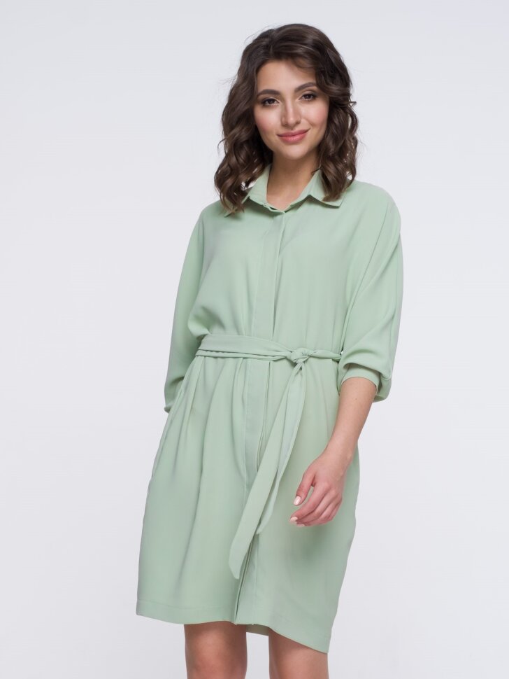 Платье 168-уценка, фисташка