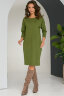 Платье 026/8 лесная зелень