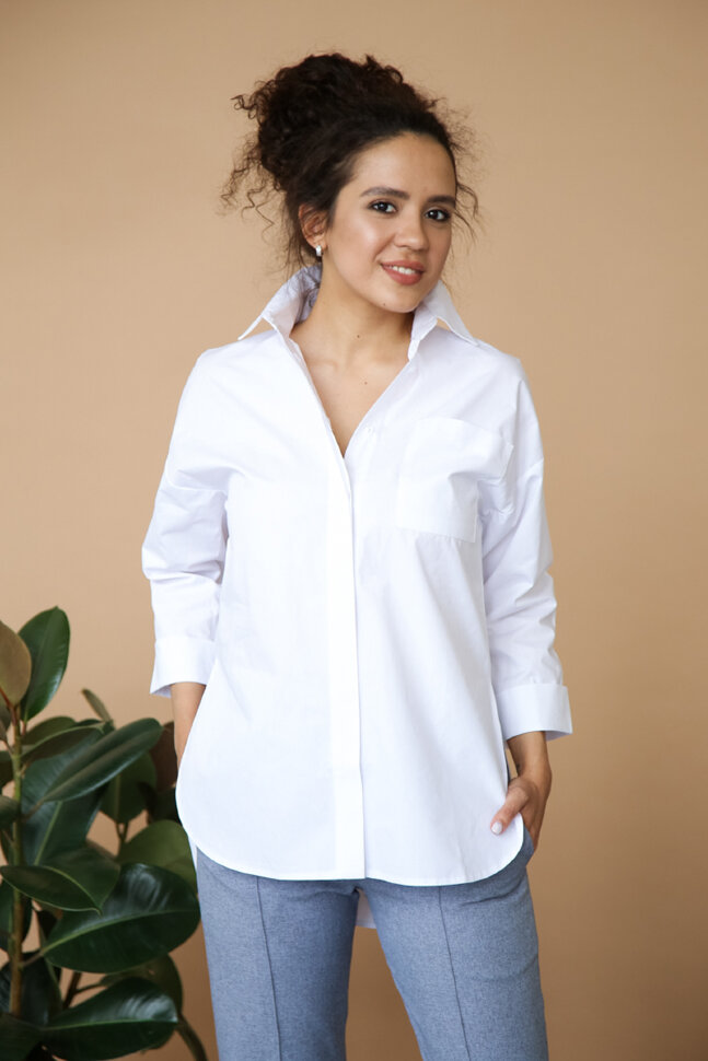 Блуза 171-УЦ, белый