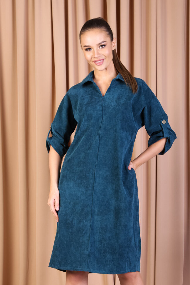 Платье 430/7, морская волна