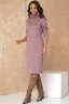Платье 031/5, брусника/меланж