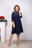 Платье 096, синий