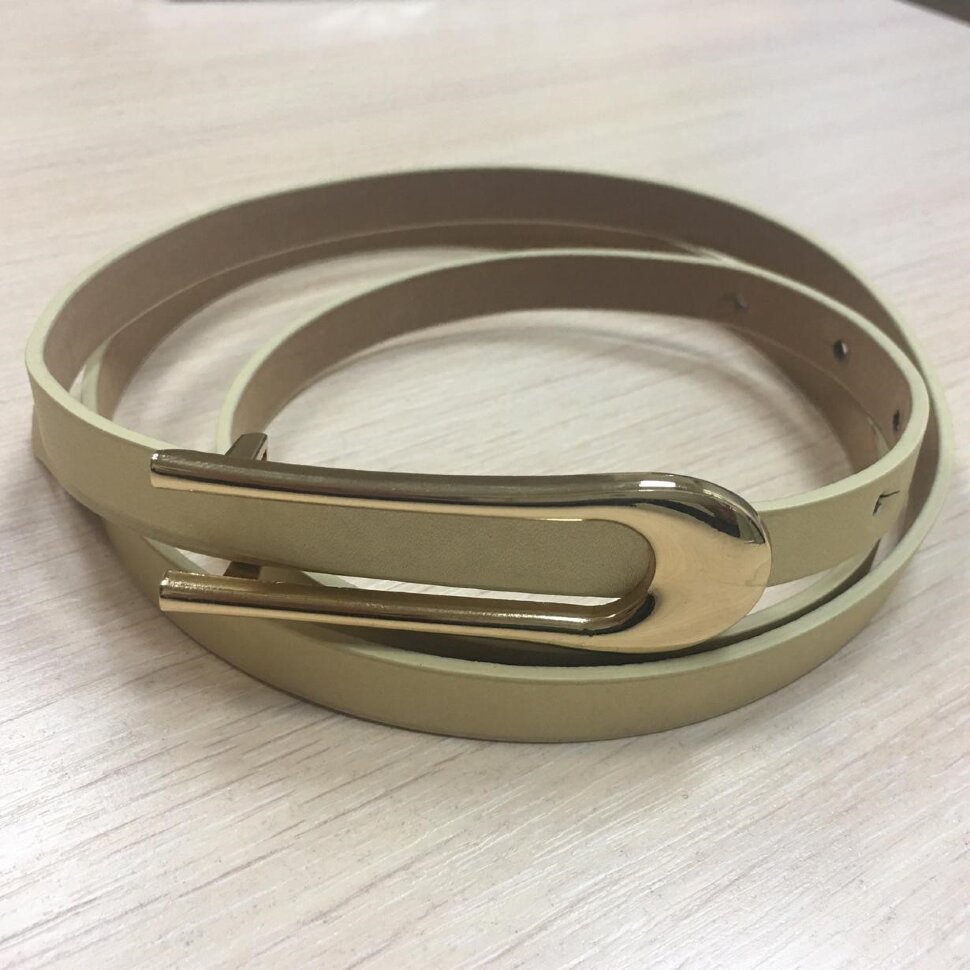 Ремень 935, золото/золото