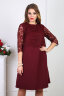 Платье 100/2, винный