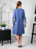 Платье 123/3, голубой