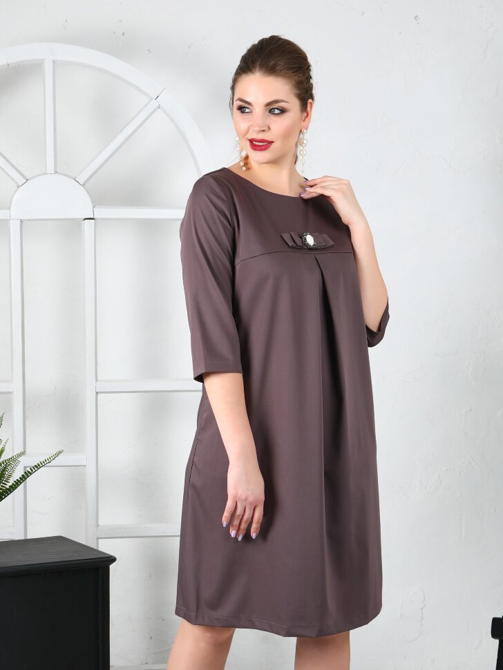 Платье 126 ПР мокачино