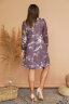 Платье 418, какао/принт