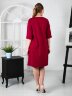 Платье 129, ягодный