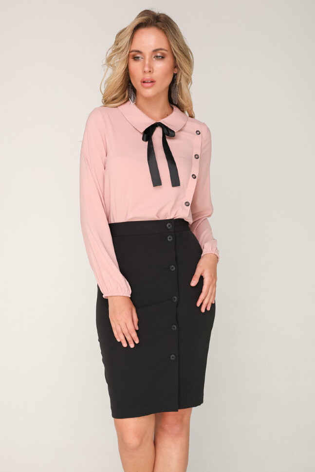 Блуза 213 пудра