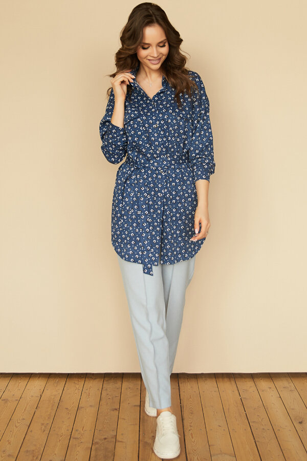 Брюки 151/13, голубая сталь