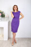 Платье 077/1, сиреневый