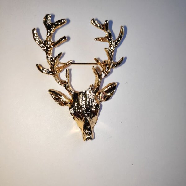 Брошь 917, олень