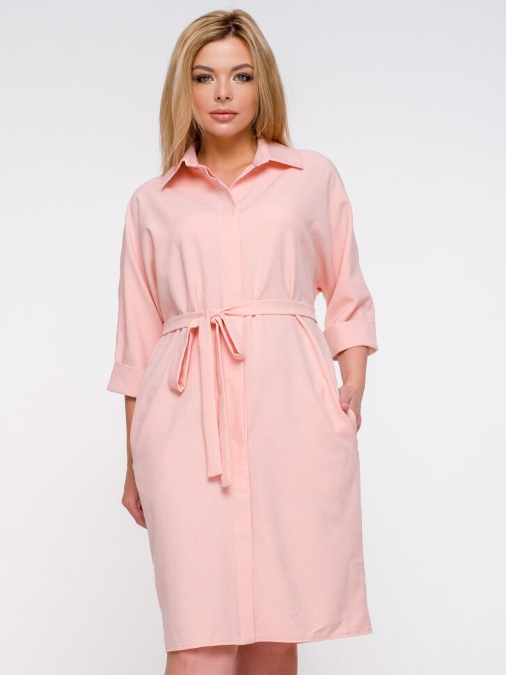 Платье 136/3 ПР персик