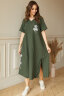 Платье 346/5, темная ель