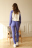 Костюм 2-395/1, айвори/лаванда