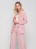 Костюм 2-204 розовый/клетка