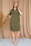 Платье 430/2, оливковый