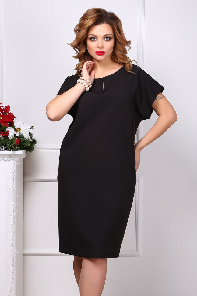 Платье 098/8 черный