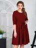 Платье 118/1, бордовый