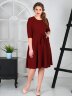 Платье 118/1, бордовый