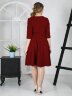 Платье 118/1, бордовый