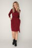 Платье 228/1 бордовый