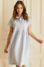Платье 492/1, голубая сталь