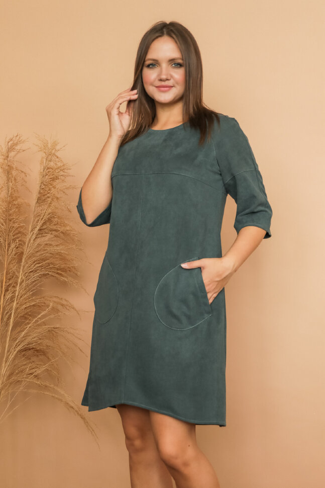 Платье 406/1, темная мята