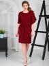 Платье 132/2, бордовый