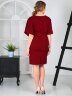 Платье 132/2, бордовый