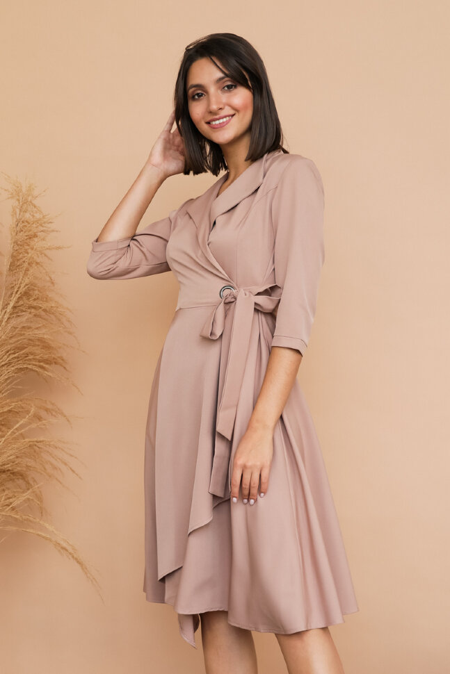 Платье 179-1/1-УЦ, бежевый