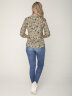 Блуза 212 хаки/принт